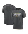 Fanatics Branded Charcoal Vegas Golden Knights 2024 Nhl Winter Classic Authentic Pro Tech T-shirt In Charcoal