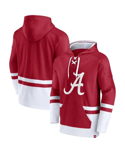 Fanatics Men's  Crimson Alabama Crimson Tide First Battle Pullover Hoodie