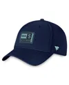 Fanatics Branded  Deep Sea Blue Seattle Kraken Authentic Pro Training Camp Flex Hat In Deep Sea Blue