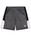 Fanatics Men's  Gray Brooklyn Nets Big And Tall Shorts In Gray