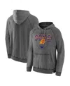 Fanatics Branded Gray Phoenix Suns Acquisition True Classics Vintage Snow Wash Pullover Hoodie In Gray
