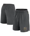 Fanatics Branded  Gray Vegas Golden Knights Authentic Pro Tech Shorts In Gray