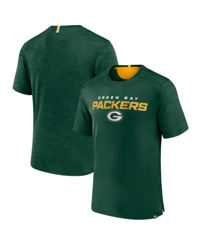Fanatics Men's  Green Green Bay Packers Defender Evo T-shirt
