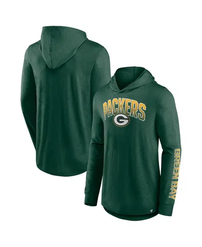 Fanatics Men's  Green Green Bay Packers Front Runner Pullover Hoodie