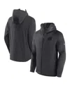 Fanatics Men's  Heather Charcoal New Jersey Devils Authentic Pro Road Tech Full-zip Hoodie Jacket In Heather Charcoal