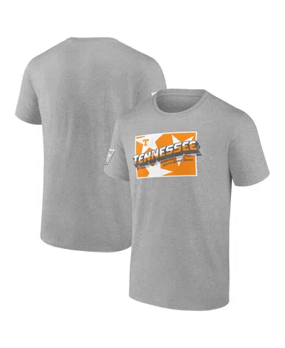 Fanatics Men's  Heather Gray Tennessee Volunteers Fan T-shirt