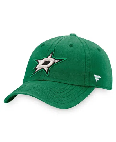 Fanatics Men's  Kelly Green Dallas Stars Core Primary Logo Adjustable Hat