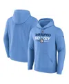 Fanatics Men's  Light Blue Winnipeg Jets Alternate Wordmark Fleece Pullover Hoodie In Light Blue