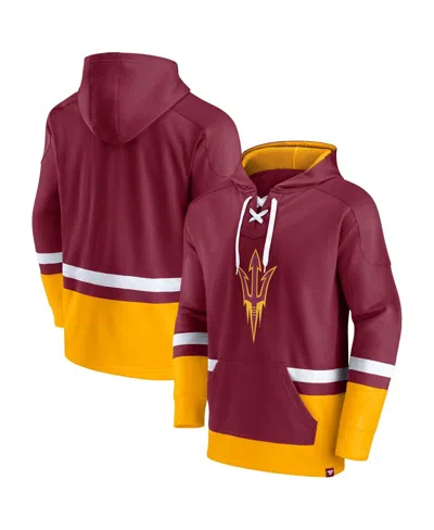 Fanatics Men's  Maroon Arizona State Sun Devils First Battle Pullover Hoodie