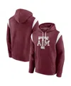Fanatics Men's  Maroon Texas A&m Aggies Gym Rat Pullover Hoodie In Maroon