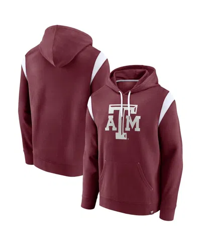Fanatics Men's  Maroon Texas A&m Aggies Gym Rat Pullover Hoodie