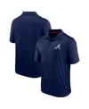 Fanatics Men's  Navy Atlanta Braves Hands Down Polo Shirt In Navy