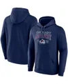 Fanatics Men's  Navy Colorado Avalanche Big And Tall Dynasty Pullover Hoodie In Navy