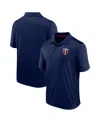 Fanatics Branded Navy Minnesota Twins Hands Down Polo In Navy
