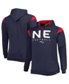 Fanatics Men's  Navy New England Patriots Big And Tall Call The Shots Pullover Hoodie In Navy