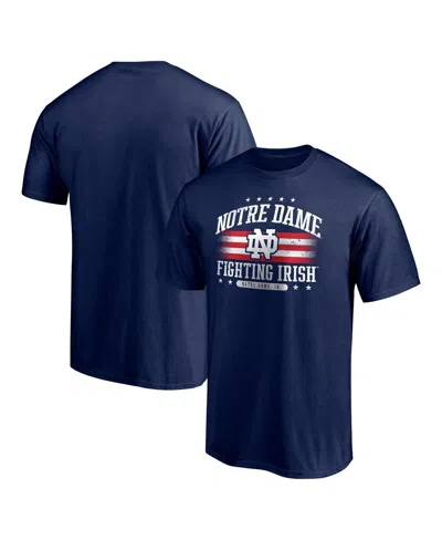 Fanatics Men's  Navy Notre Dame Fighting Irish Americana T-shirt
