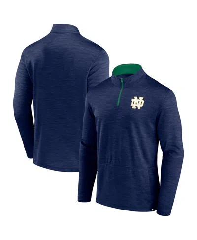Fanatics Men's  Navy Notre Dame Fighting Irish Classic Homefield Quarter-zip Top