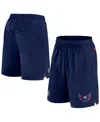 Fanatics Men's  Navy Washington Capitals Authentic Pro Rink Shorts In Navy