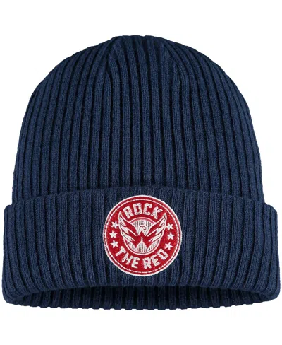 Fanatics Men's  Navy Washington Capitals Hometown Cuffed Knit Hat
