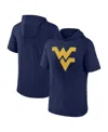 Fanatics Men's  Branded Navy West Virginia Mountaineers Classic Primary Logo Space-dye T-shirt In Navy