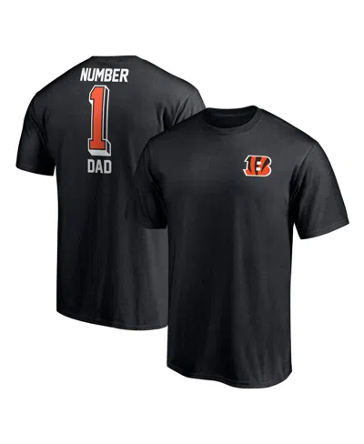 Fanatics Men's  Nfl #1 Dad T-shirt In Cincinnati Bengals