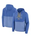 Fanatics Branded  Powder Blue Los Angeles Chargers Successful Pullover Hoodie In Powder Blue