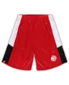 Fanatics Men's  Red Atlanta Hawks Big And Tall Champion Rush Practice Shorts In Red