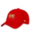 Fanatics Branded  Red Calgary Flames Authentic Pro Training Camp Flex Hat In Red