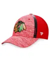 Fanatics Men's  Red Chicago Blackhawks Defender Flex Hat In Red