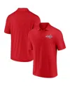 Fanatics Men's  Red Washington Capitals Winning Streak Polo Shirt In Red