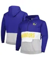 Fanatics Men's  Royal Golden State Warriors Big And Tall Anorak Half-zip Hoodie In Royal