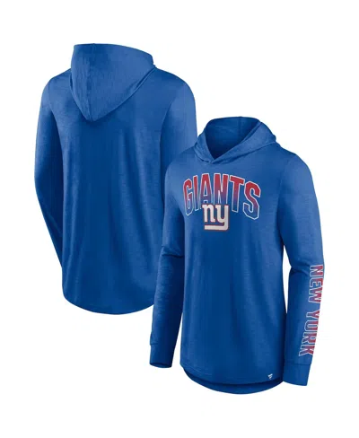 Fanatics Men's  Royal New York Giants Front Runner Pullover Hoodie