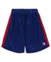 Fanatics Men's  Royal, Red Philadelphia 76ers Big And Tall Performance Shorts In Royal,red