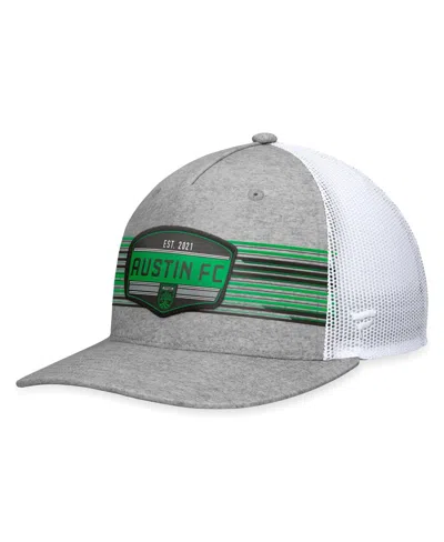 Fanatics Men's  Steel Austin Fc Stroke Trucker Snapback Hat