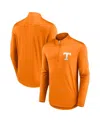 Fanatics Branded Tennessee Orange Tennessee Volunteers Quarterback Mock Neck Quarter-zip Top In Tennessee Orange