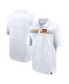 Fanatics Branded White Cincinnati Bengals Victory For Us Interlock Polo In White