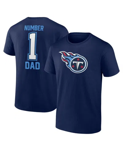 Fanatics Men's Father's Day Nfl T-shirt In Tennessee Titans