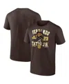 Fanatics Men's Fernando Tatis Jr. Brown San Diego Padres Hometown Caricature T-shirt In Brown