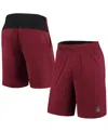 Fanatics Men's Garnet Atlanta United Fc Primary Logo Shorts In Garnet,black