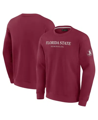 Fanatics Men's Garnet Florida State Seminoles Unlimited Pullover Sweatshirt In Red