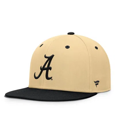 Fanatics Men's Gold/black Alabama Crimson Tide Balance Fitted Hat In Multi