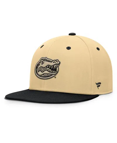 Fanatics Men's Gold/black Florida Gators Balance Fitted Hat In Brown