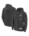 Fanatics Men's Gray Boston Celtics Future Ground Info Elements Premium Pullover Hoodie In Black