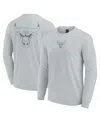 Fanatics Men's Gray Chicago Bulls Elements Strive Long Sleeve T-shirt In Gray