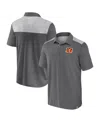 Fanatics Men's Gray Cincinnati Bengals Long Shot Polo Shirt In Gray