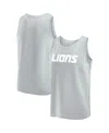 Fanatics Men's Gray Detroit Lions Elements Tank Top In Gray