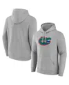 Fanatics Men's Gray Florida Gators Primary Logo Pullover Hoodie