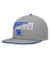 Fanatics Men's Gray Kentucky Wildcats Duo Snapback Hat In Gray