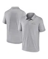 Fanatics Men's Gray Los Angeles Chargers Making Waves Polo Shirt In Gray