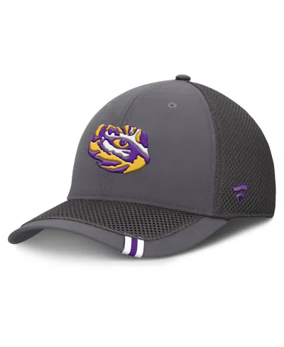 Fanatics Men's Gray Lsu Tigers Clincher Flex Hat